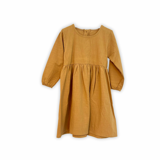 Mustard dress